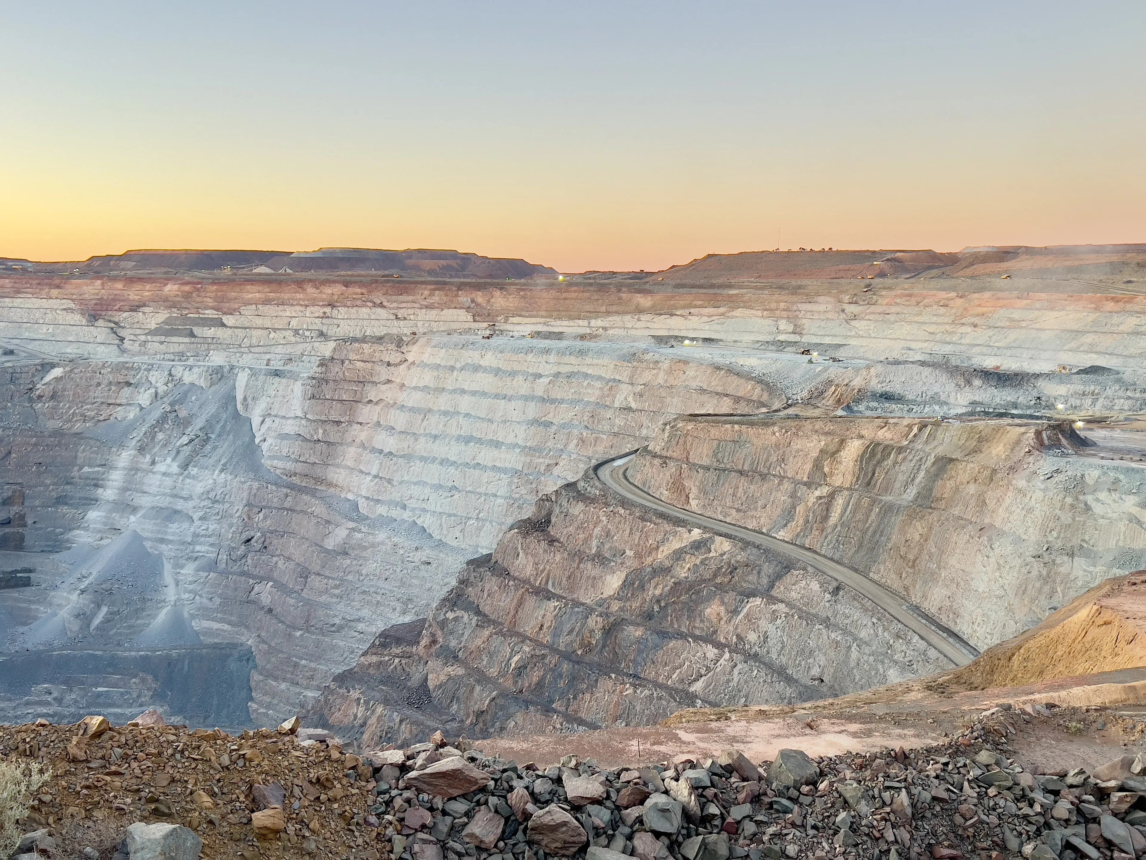 The Super Pit gold mine at Kalgoorlie, Western Australia